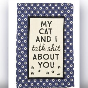 🧿 TALK SHIT ABOUT YOU TEA TOWEL